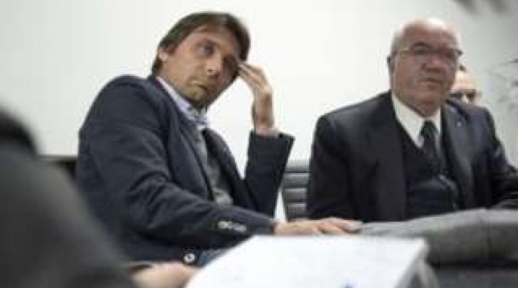 Carlo Tavecchio e Antonio Conte da twitter