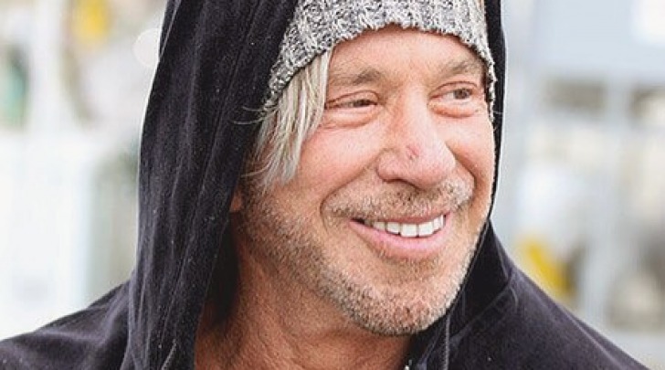 La trasformazione di Mickey Rourke su instagram