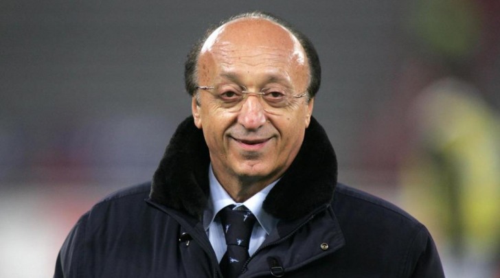 Luciano Moggi, foto da twitter