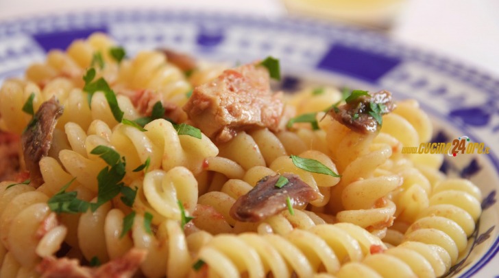 Fusilli Alici e Tonno da Cucina24ore.it