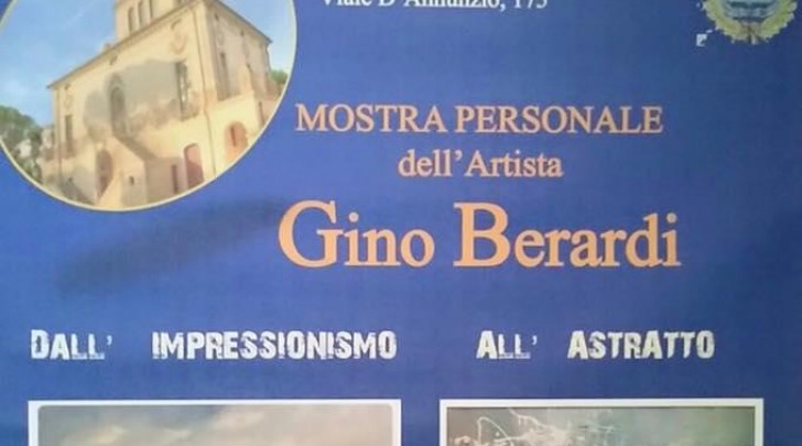 Mostra personale dell'artista Gino Berardi: dall'impressionismo all'astratto