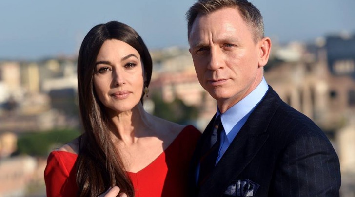 Monica Bellucci  e Daniel Craig ufficio stampa