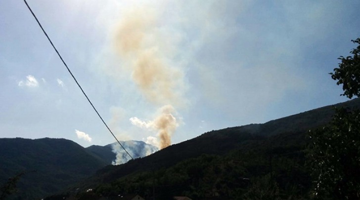 Preturo Incendio pineta