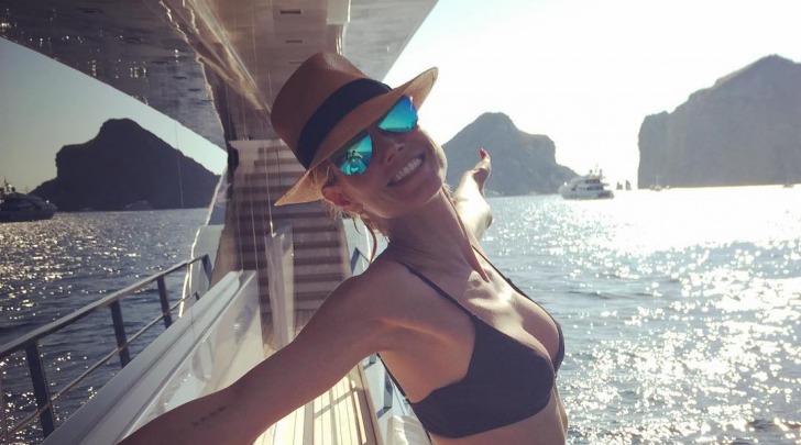 Heidi Klum e Vito Schnabel al mare in Corsica