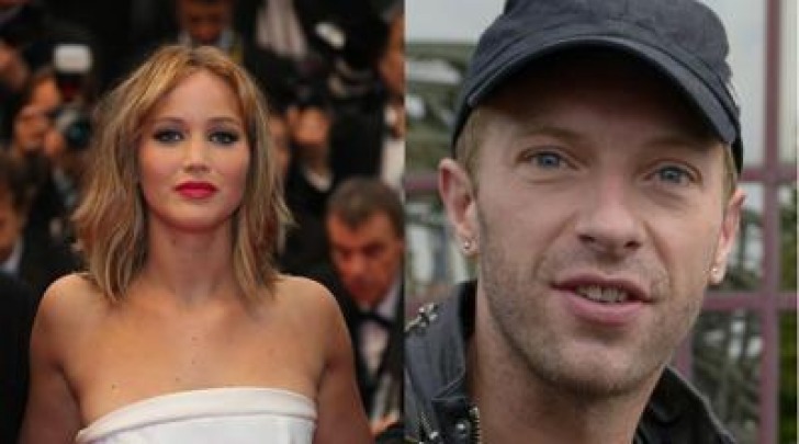 Jennifer Lawrence e Chris Martin