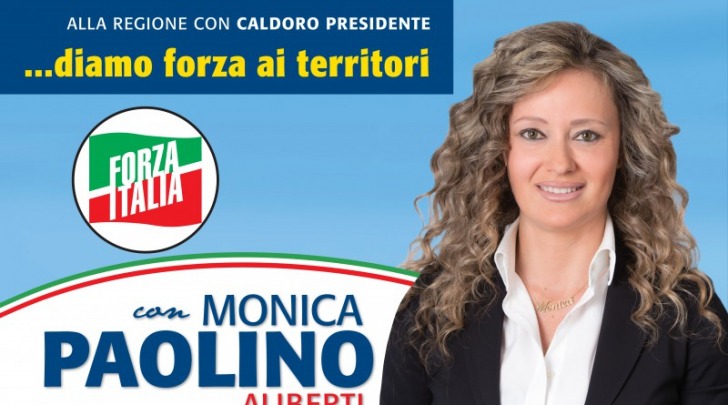 Monica Paolino, manifesto elettorale