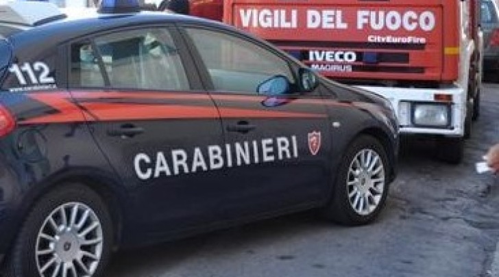 Carabinieri-vigili del fuoco
