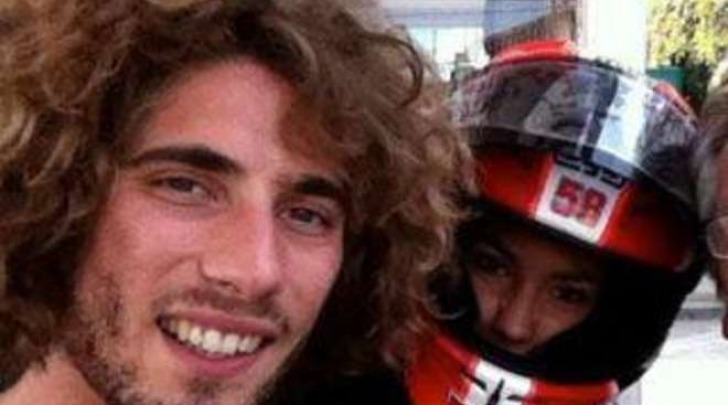 Kate Fretti e Marco Simoncelli