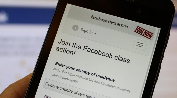 Facebook class action