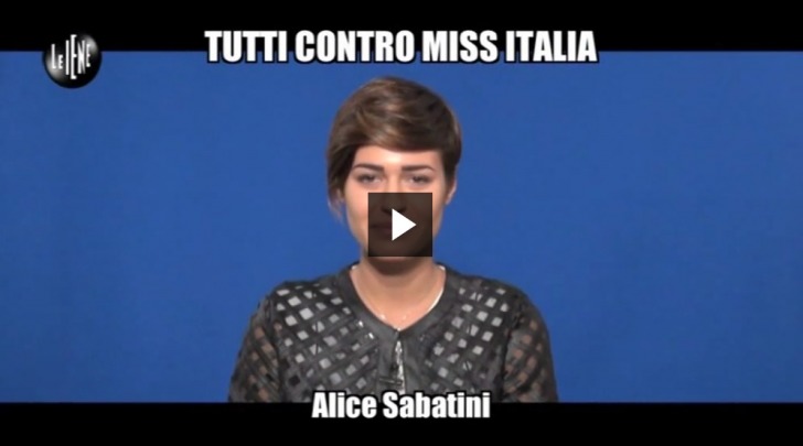 Miss Italia, Il Riscatto di Alice Sabatini