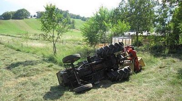Incidente trattore