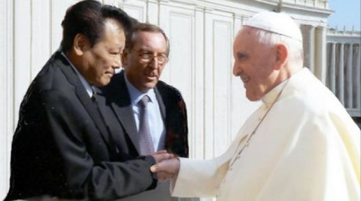 Il Dott. Takanori Fukushima incontra il Papa