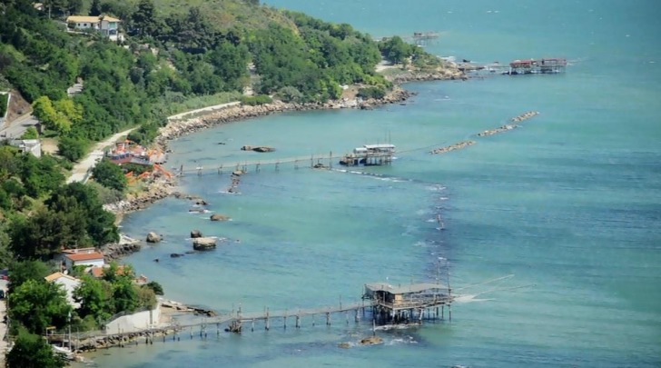 panoramica costa trabocchi