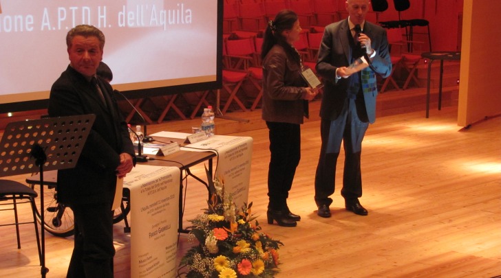 Cerimonia premio Solidarietà