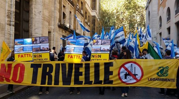 no trivelle manifestaziona-foto da ansa