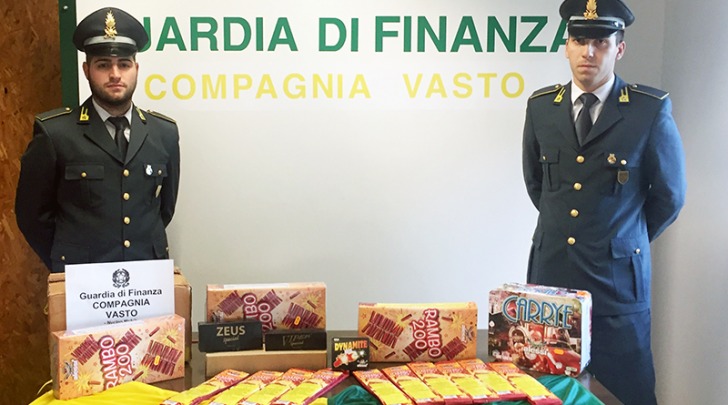 Gdf Vasto, sequestro