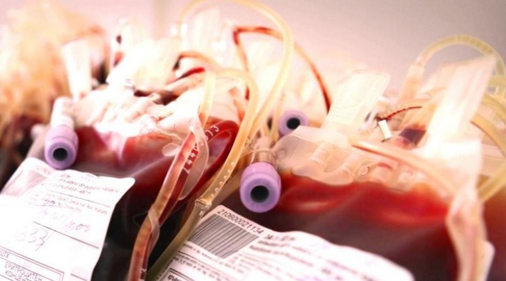 Sacche sangue per trasfusioni