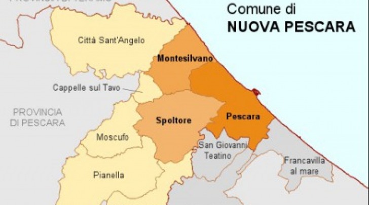 mappa nuova pescara