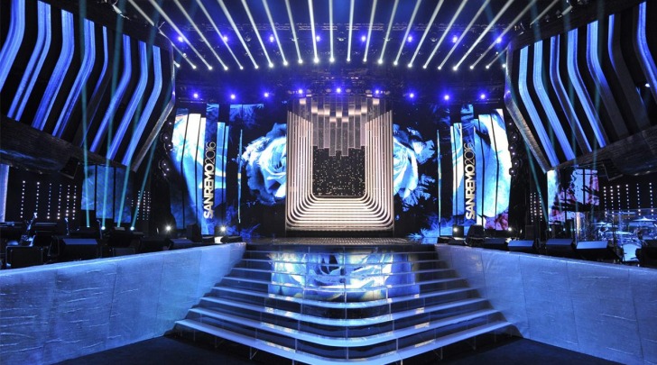 Scenografia Sanremo2016 - foto ufficiale