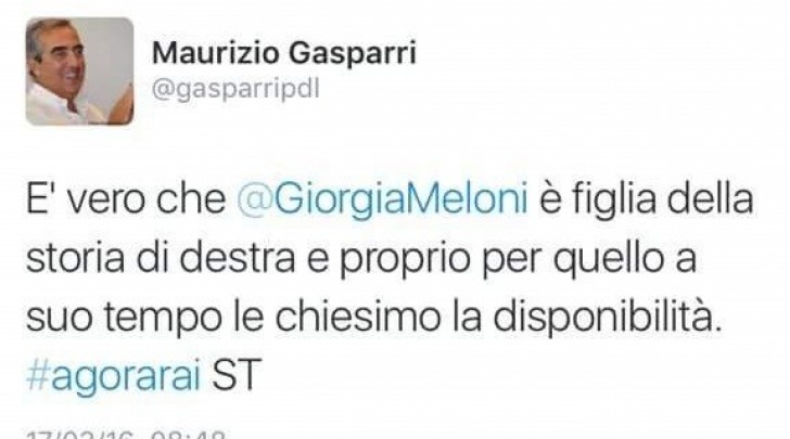 Gasparri gaffe "Chiesimo"