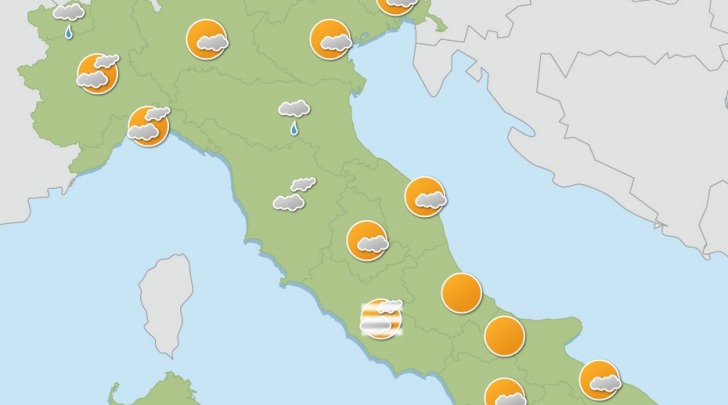 meteo fine settimana