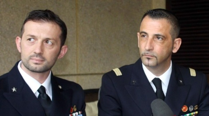 I fucilieri di Marina Massimiliano Latorre e Salvatore Girone