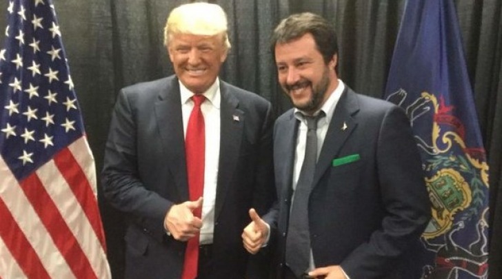 Matteo Salvini e Donald Trump