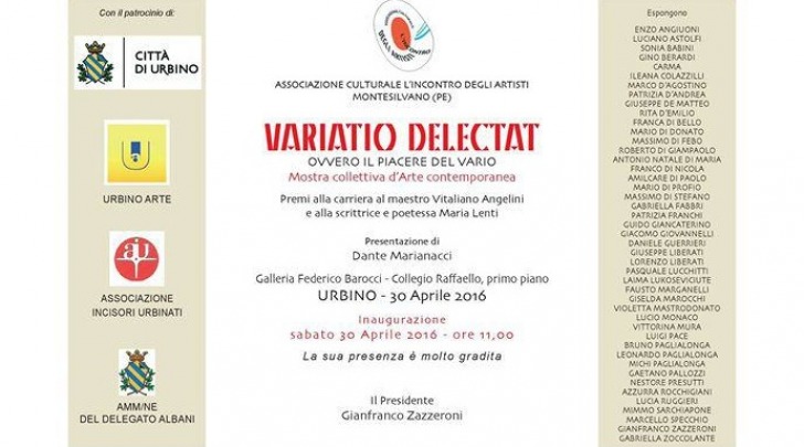 Variatio Delectat - Collettiva D'Arte Contemporanea