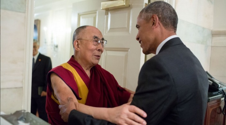 L'incontro tra Il Presidente Barack Obama ed il Dalai Lama