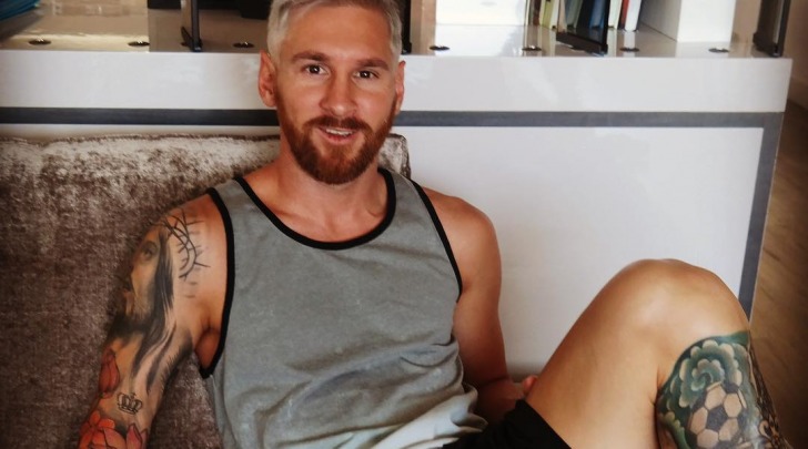 Cambio look per Lionel Messi