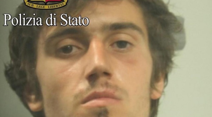 Il giovane arrestato