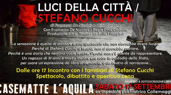 "Luci della città. Stefano Cucchi"