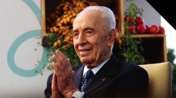 Shimon Peres - foto da twitter @PresidentPeres