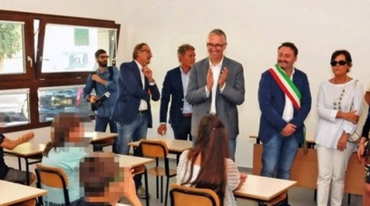 Inaugurazione nuova scuola media 