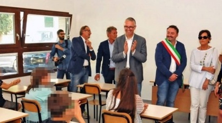 Inaugurazione nuova scuola media 