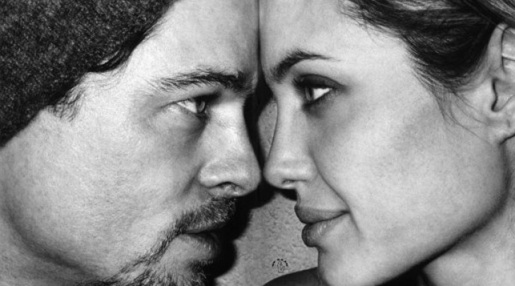 BradPitt - AngelinaJolie, foto da twitter