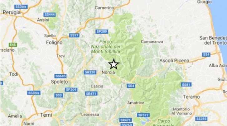 terremoto a Norcia