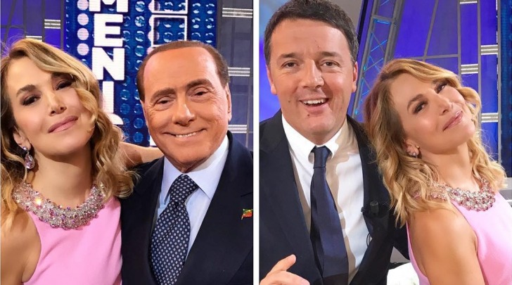 Sfida Tra Renzi e Berlusconi Dalla D'Urso