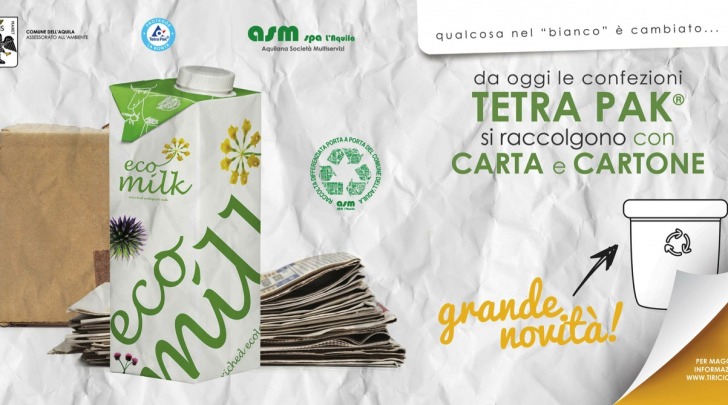 Raccolta Tetra Pak a L'Aquila