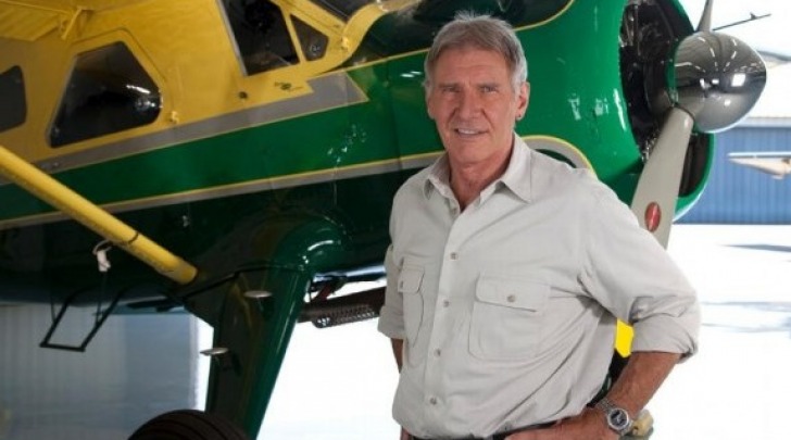 Harrison Ford, aereo - foto da twitter