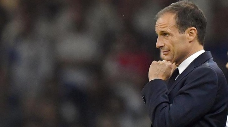 Il tecnico della Juventus Massimiliano Allegri