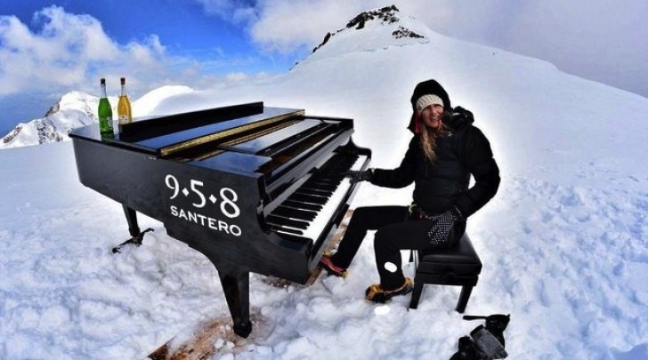 Elisa Tomellini, la genovese pianista e alpinista