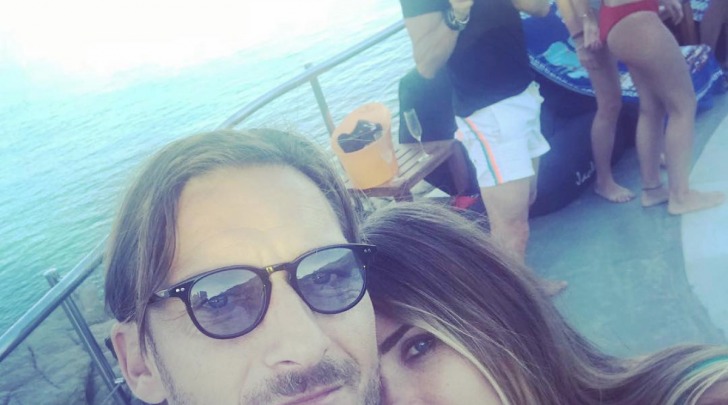 Ilary Blasi e Francesco Totti