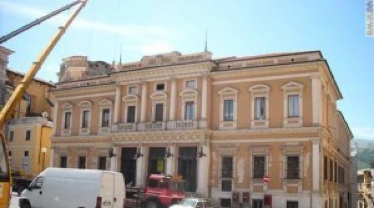 Il palazzo delle Poste (foto laquilanuova)