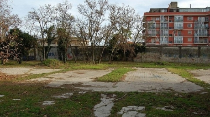 L'area della caserma "Di Cocco"