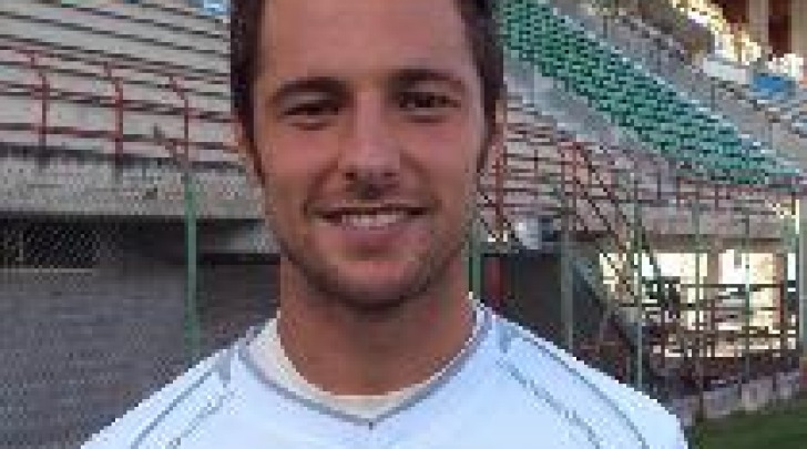 Il centrocampista del Celano, Francesco Marfia