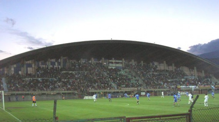 Lo stadio "Piccone" di Celano