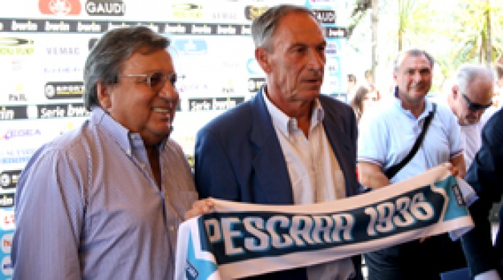 De Cecco con Zdenek Zeman