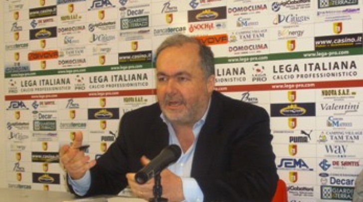 Il Presidente del Giulianova, D'Agostino
