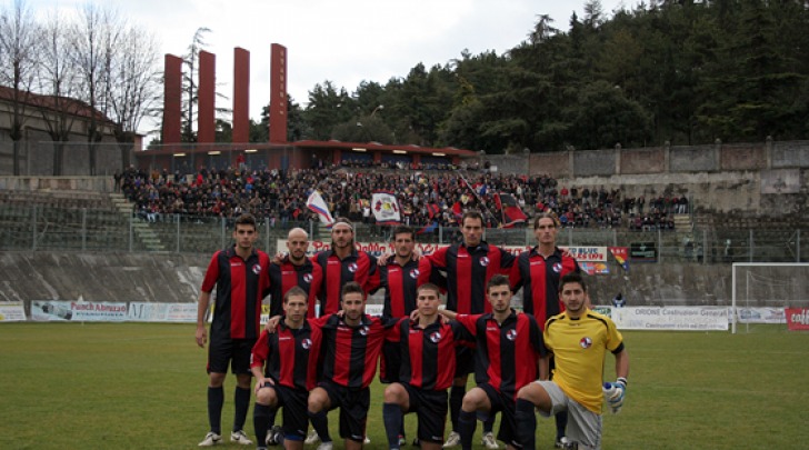 La formazione dell'Aquila Calcio